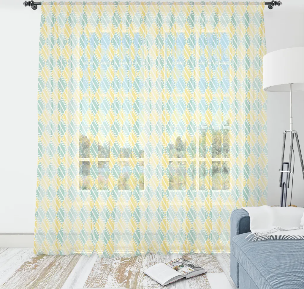 Arazzo Parete Raso 180x274 ABAKUHAUS Astratto Pastello - Decor Arredo