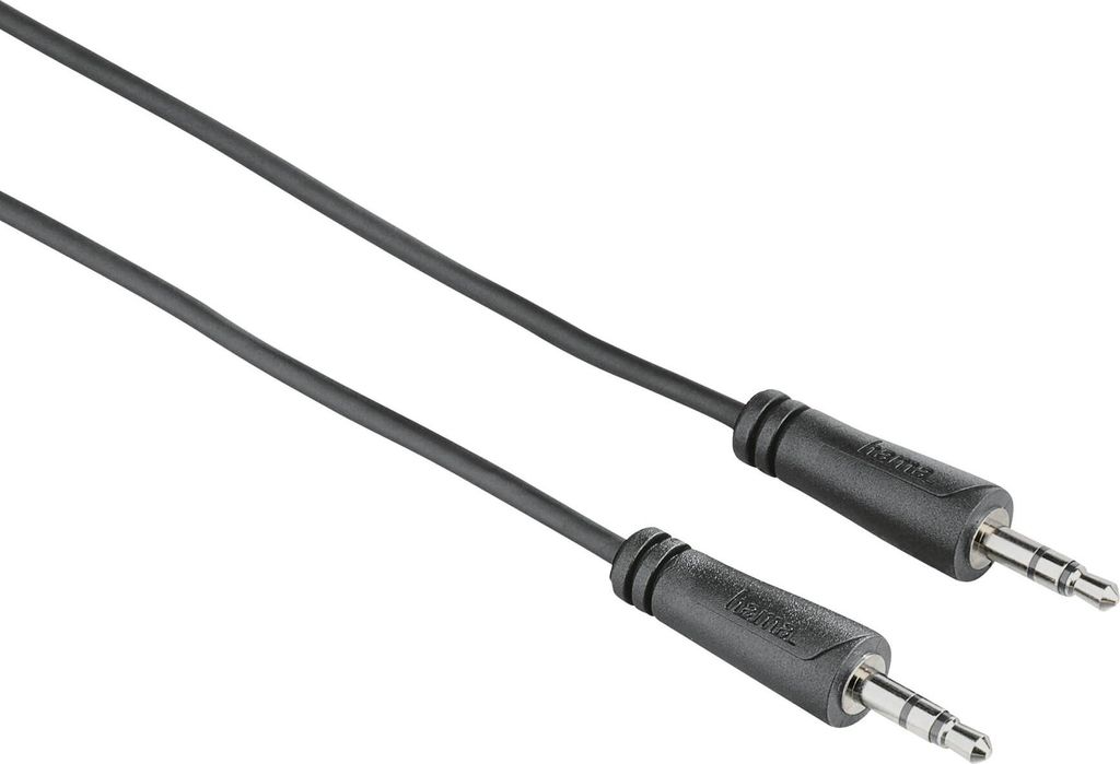 Hama Audio Kabel 3,5 mm Klinken St 3,5 mm Klinken St Stereo 1,5 m