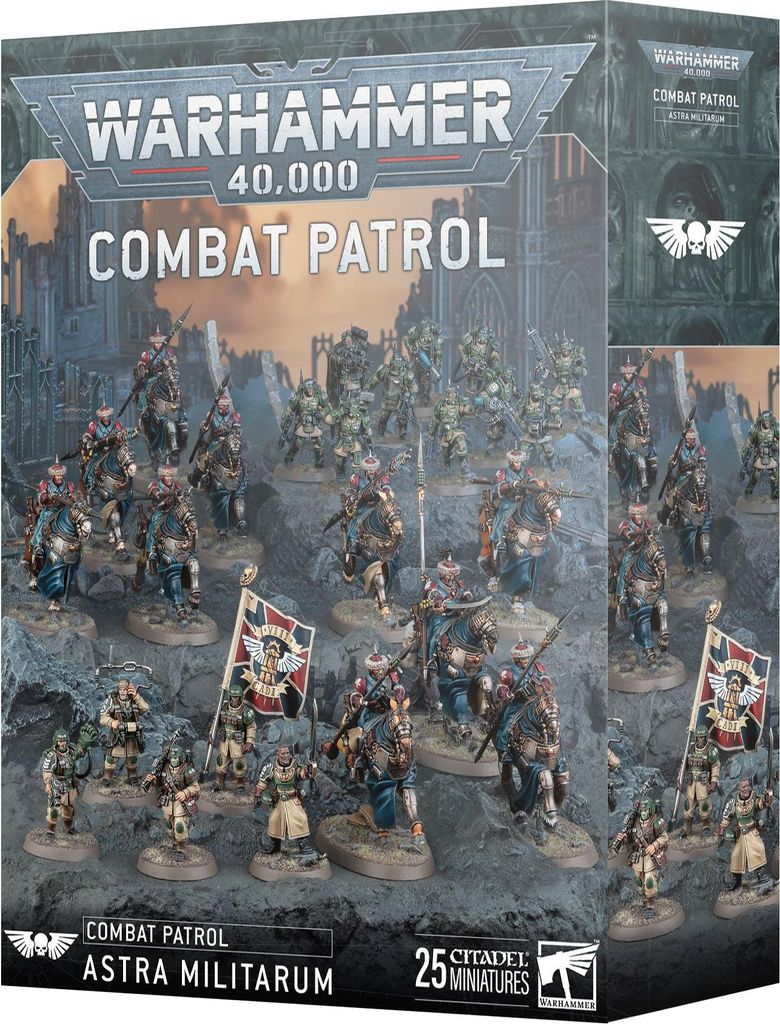 Games Workshop Kampfpatrouille des Astra Militarum, Actionfigur zum Sammeln, Kartenspiel