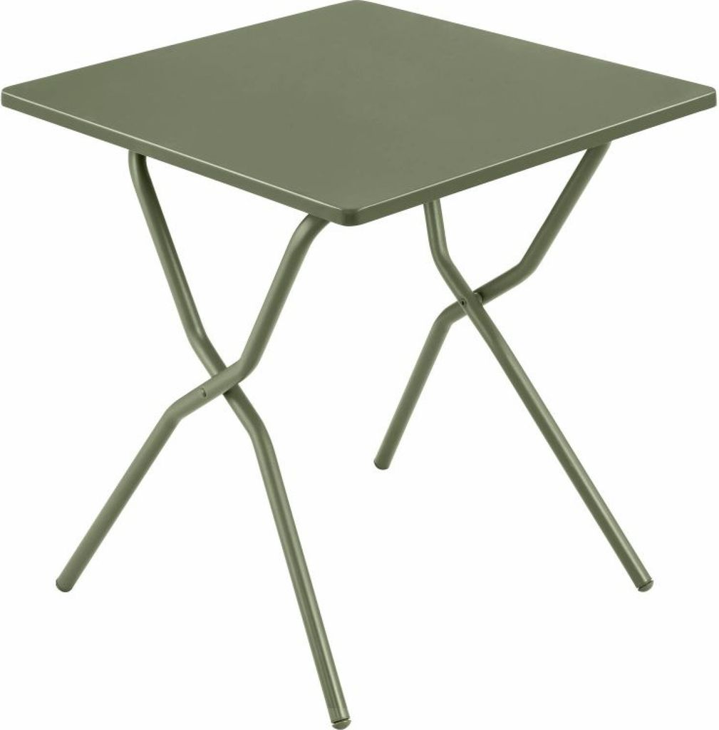 Lafuma "Lafuma Gartentisch 70x70 cm Balkon Campingtisch klein Tisch BALCONY moss grün"