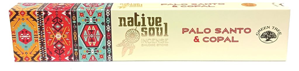 Green Tree Native Soul Räucherstäbchen "Palo Santo & Copal" Produktbild 
