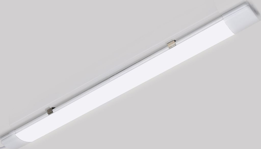 Peviasot LED Feuchtraumleuchte Wannenleuchte 48W 150cm Deckenleuchte für Garage Lager Feuchtraum Garten Röhre IP65 Tageslicht 4000K