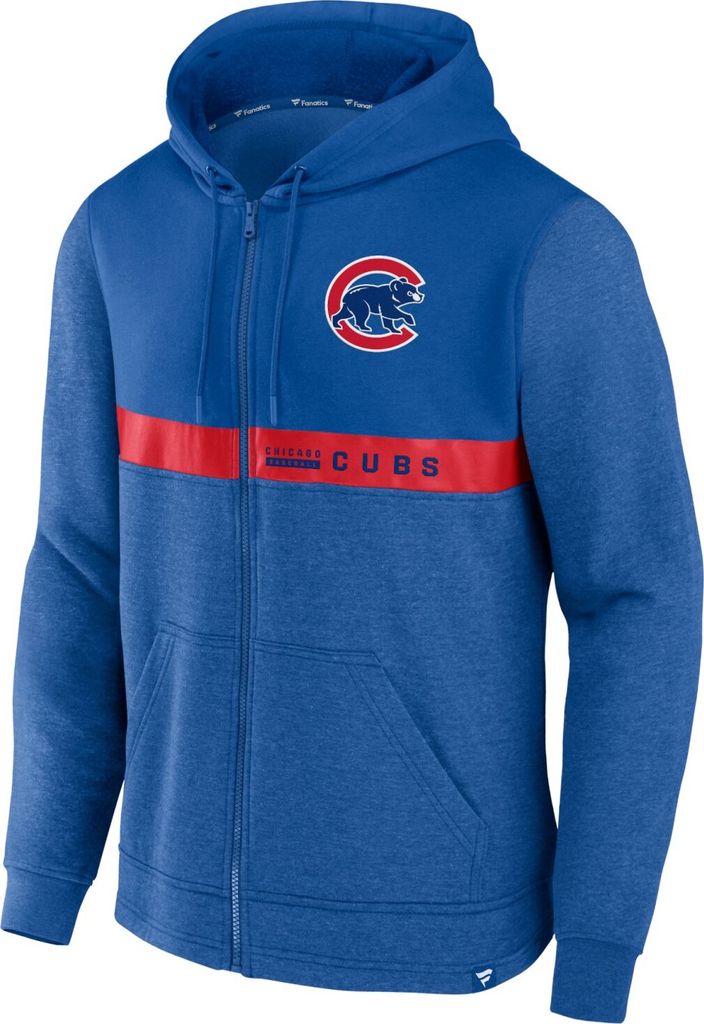 Chicago Cubs Iconic Fleece Full Zip Hoody - 3XL