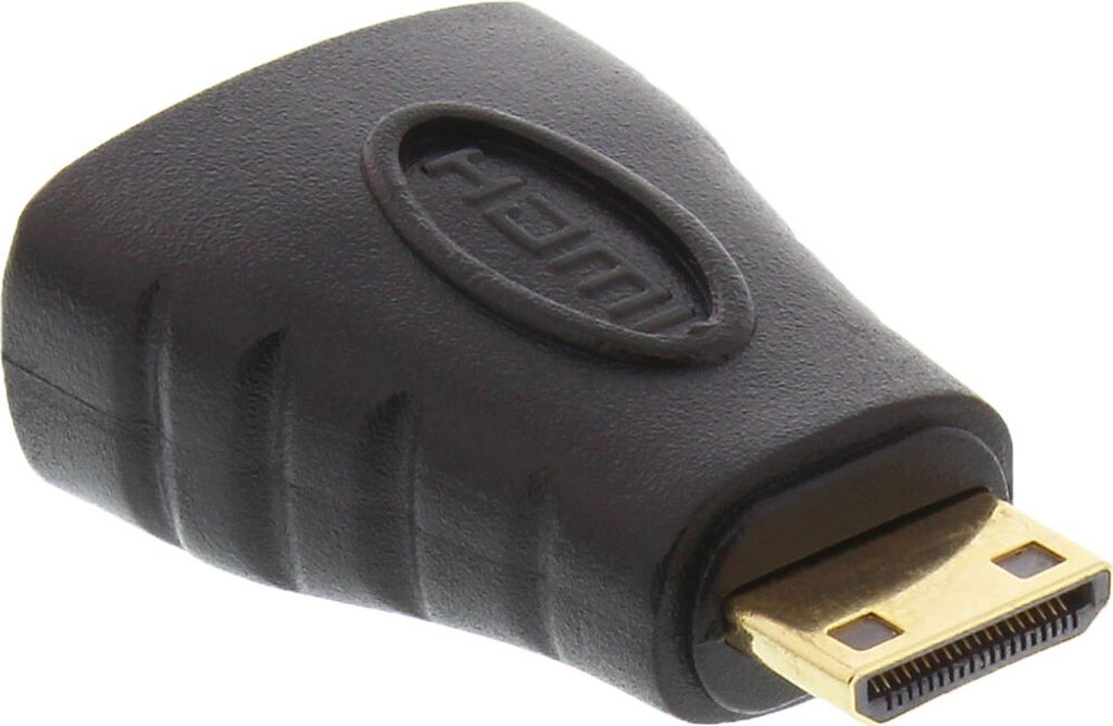 InLine® adaptateur HDMI, HDMI A prise femelle sur Mini HDMI Image du produit 