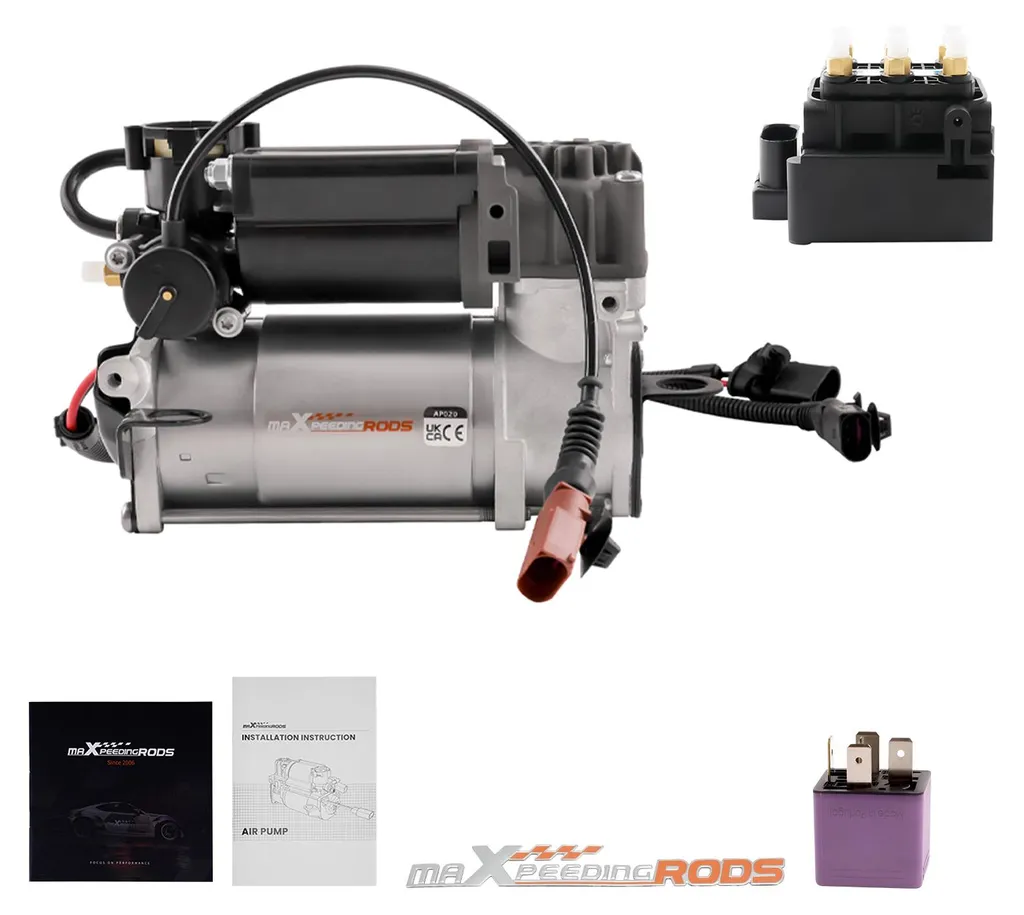 Réparer Suspension Audi A8 D3 Compresseur et Bloc de Vannes 4E0616007B