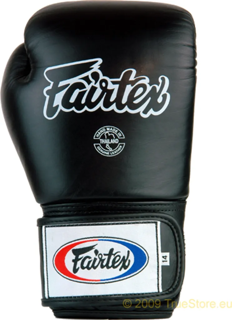 Gants de boxe Fairtex BGV1 cuir noir : finissez-en avec les douleurs aux mains