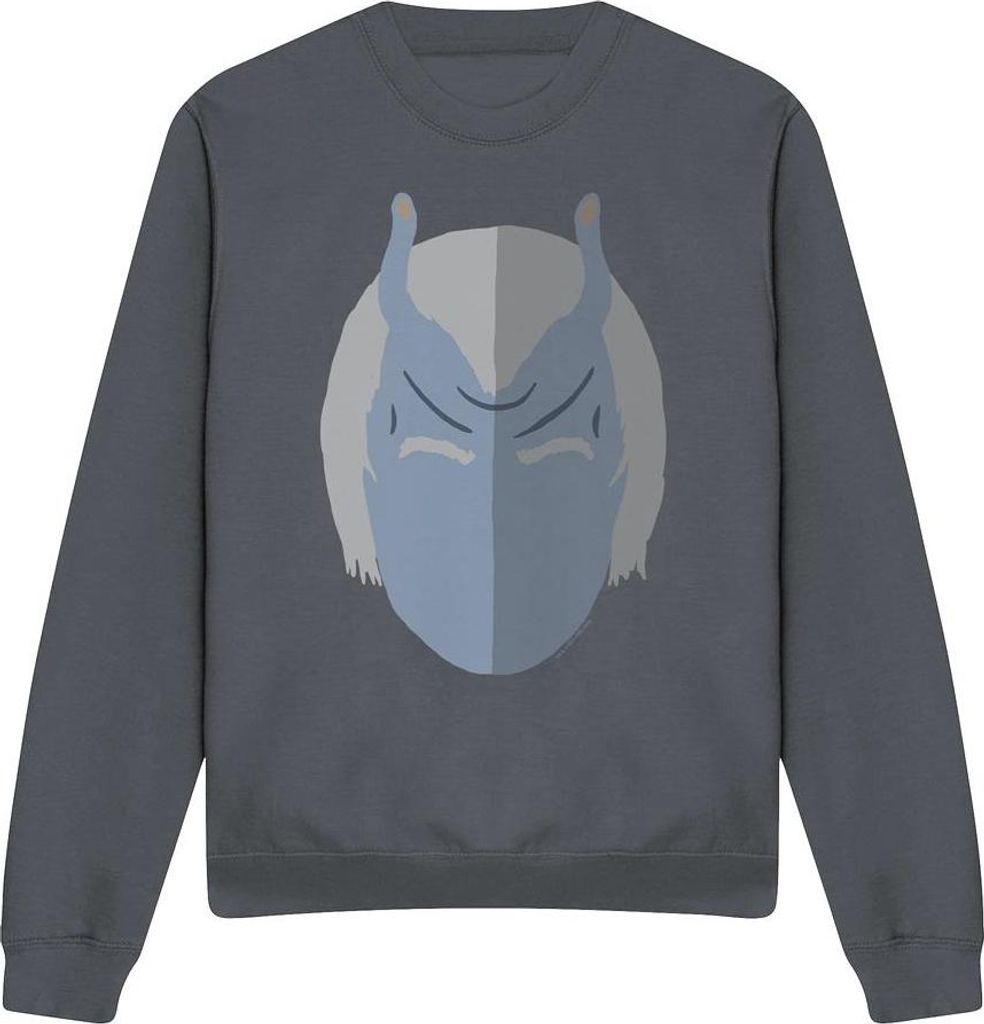 Star Trek - "The Andorian" Sweatshirt für Herren/Damen Uni TV12161 (M) (Schwarz)