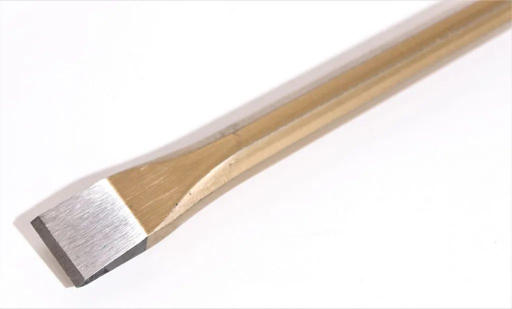 Scalpello Piatto Rennsteig 350x18mm Ottagonale in Acciaio CV Professionale