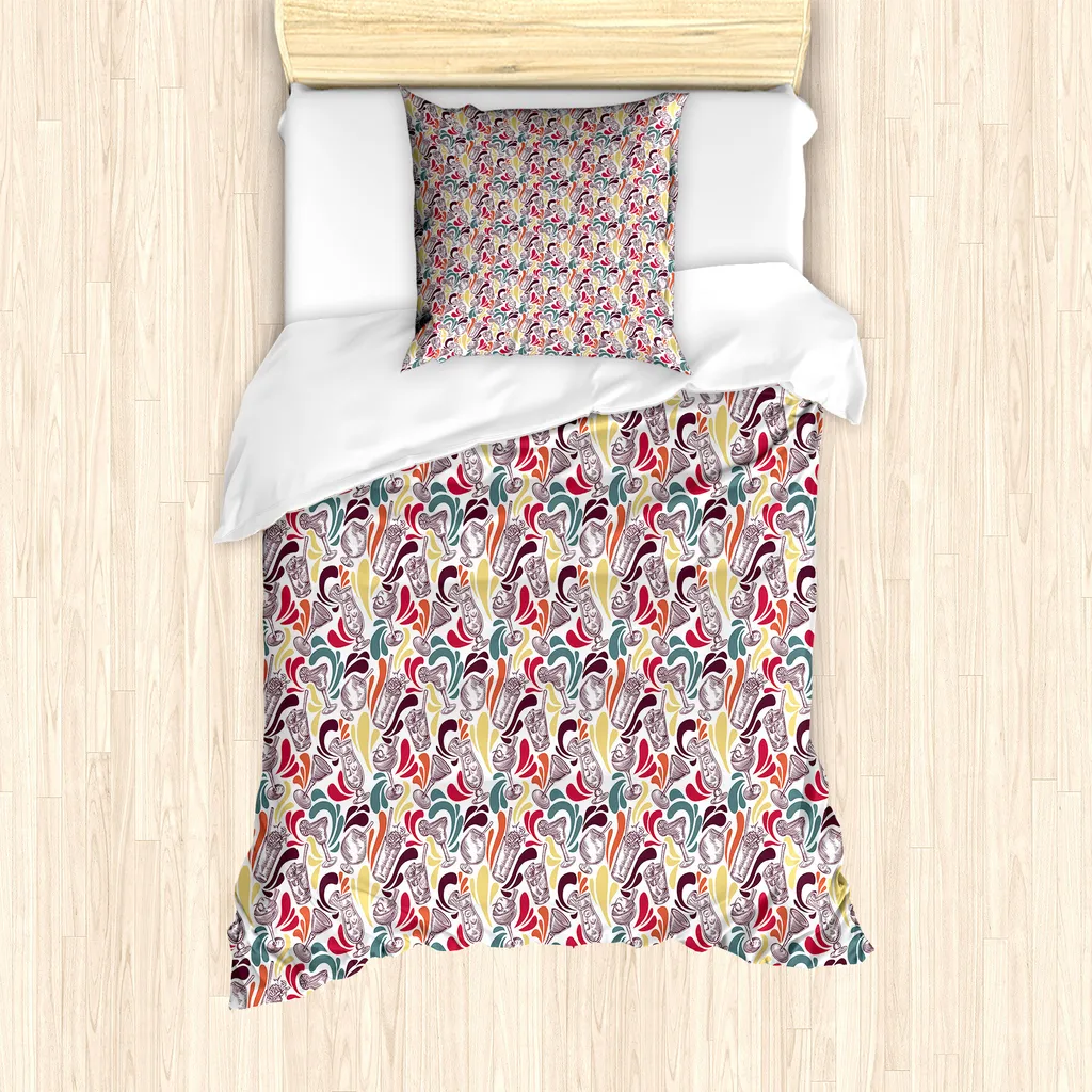 Copripiumino Vintage Cocktail ABAKUHAUS Singolo 135x200 Antiacaro