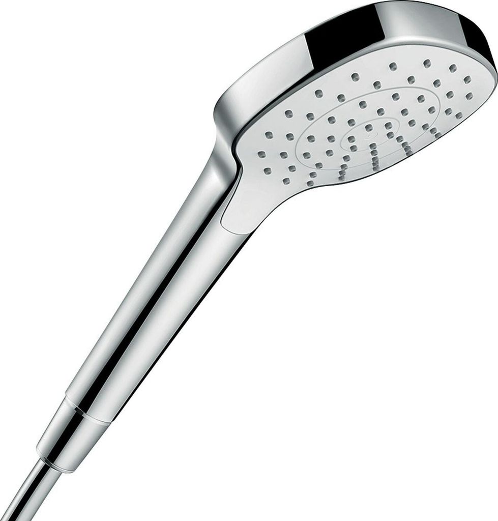 Hansgrohe Croma Select E, Handduschbrause mit Kopf, Chrom, Produktbild 