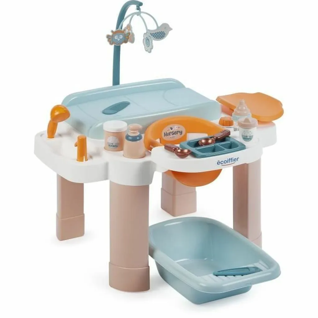 Ecoiffier Care Table avec bain 13 accessoires pour poupée dès 12 mois