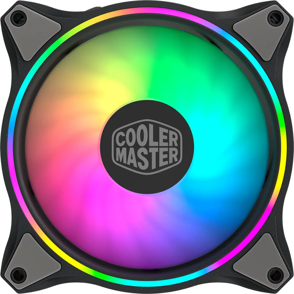 Cooler Master MF120 Halo Ventilateur ARGB Double Anneau Silencieux 120mm