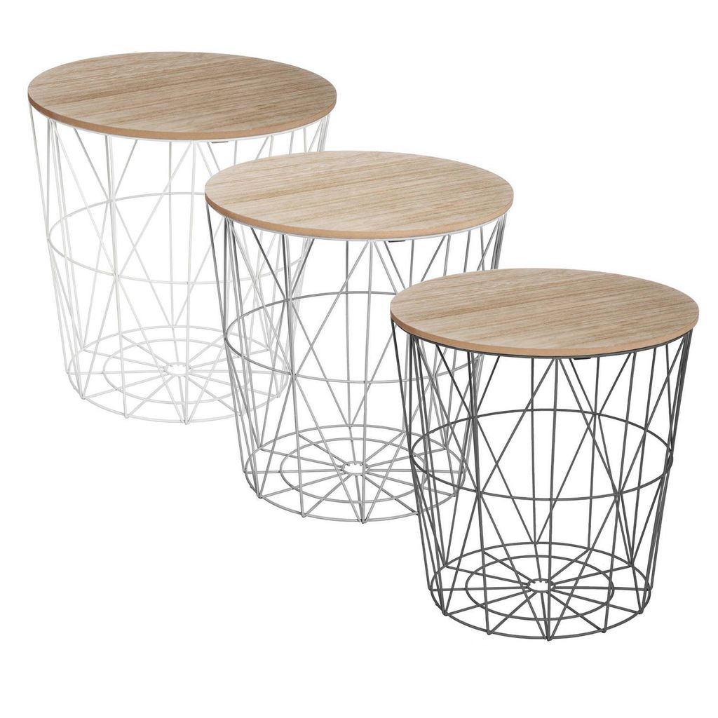 Atmosphera Kumi Jj3367 Couchtisch Weiß  Weiß One Size Produktbild 