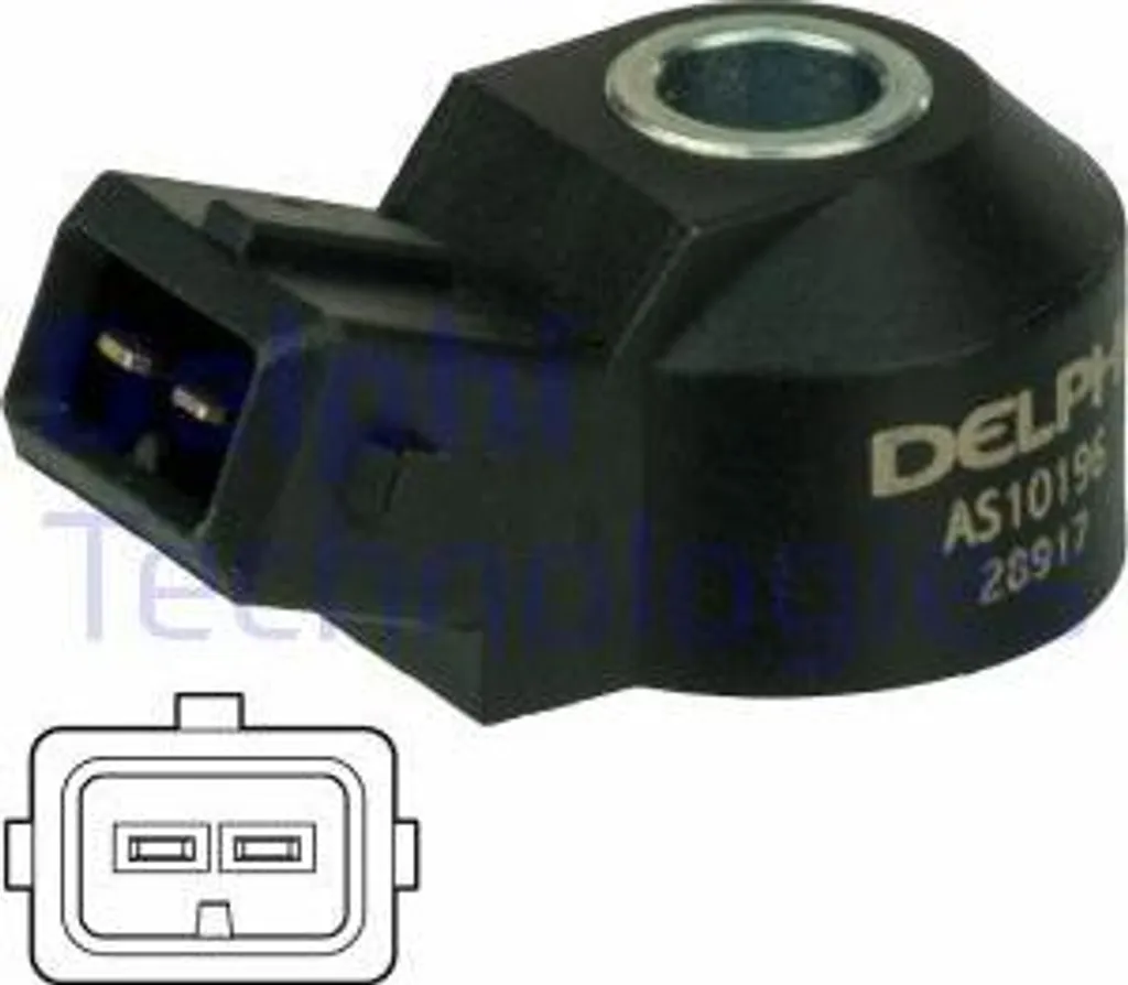 Capteur anti-cognement DELPHI AS10196 Haute Précision pour Clio 4