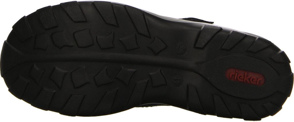 Rieker Herren Klett Halbschuh durchbrochen dunkelblau 44 Produktbild 99