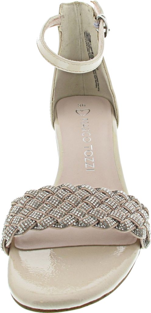 MARCO TOZZI Damen Sandalette geschlossene Ferse Glitzer Produktbild 18