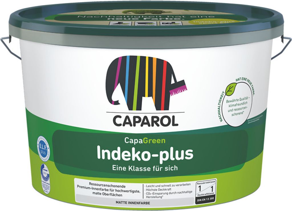 Caparol CapaGreen Indeko-Plus, weiss, 12,5l Produktbild 