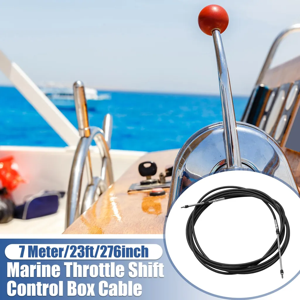 Kit 2 Câbles de Commande 7m pour Rénovation Système de Pilotage Bateau
