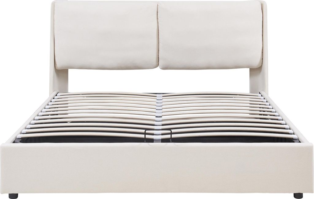 Polsterbett 'Lunner' Doppelbett mit Bettkasten 140 x 200 cm Produktbild 