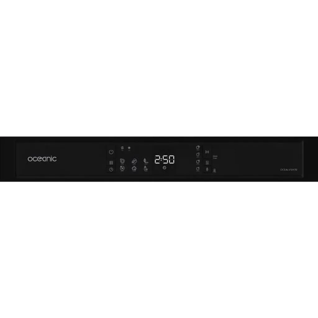 Lave-vaisselle OCEANIC 47 dB Noir - 12 Couverts avec Départ Différé - 3