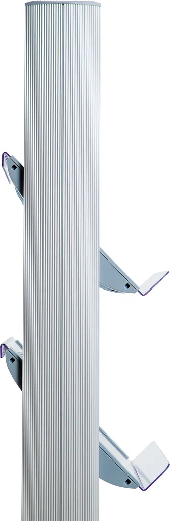 Présentoir Document 4 Niveaux Plexiglas avec Structure Aluminium