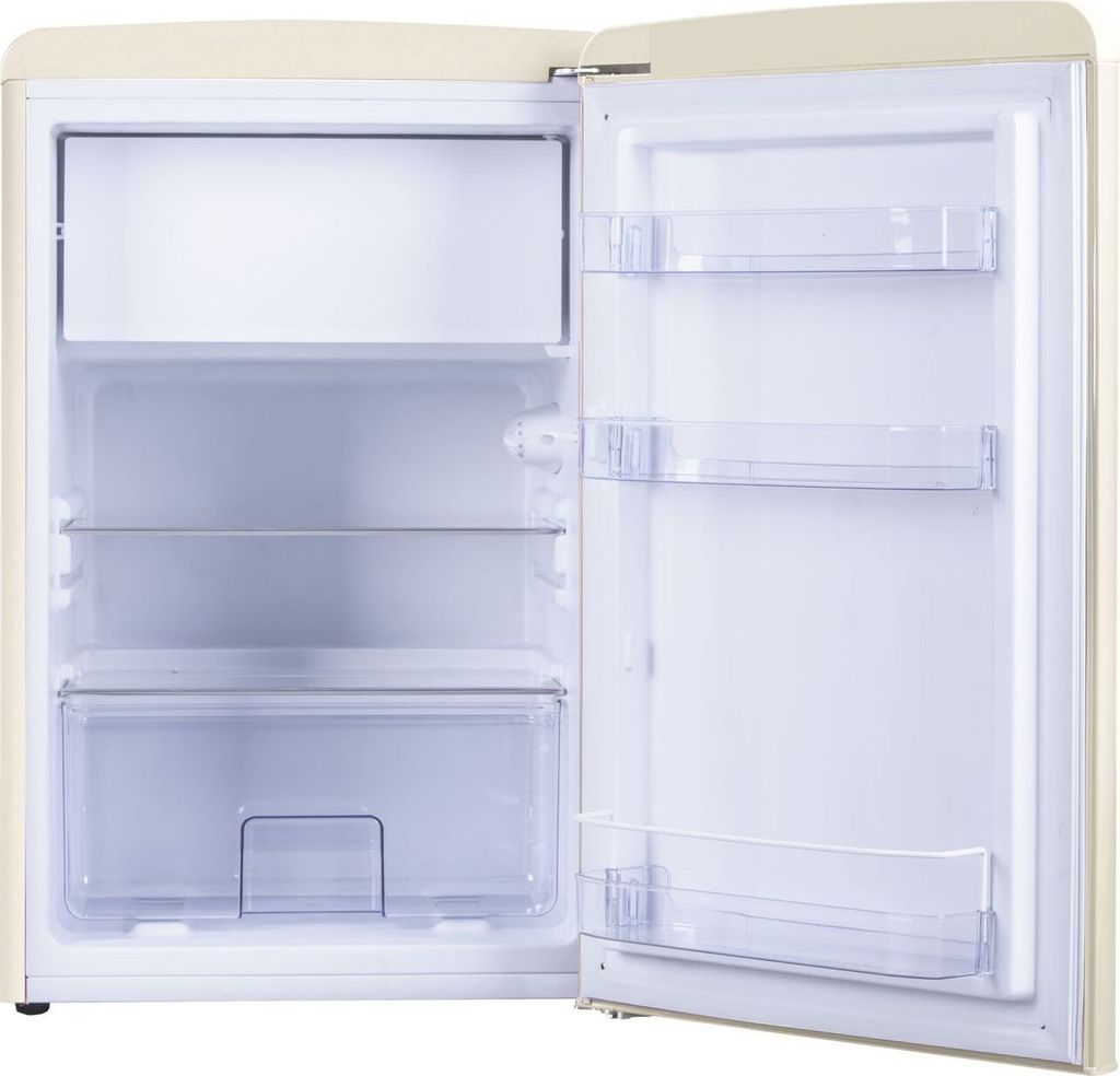 Amica KSR 361 160 B Retro Kühlschrank mit Produktbild 3