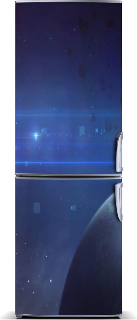 Tulup Kühlschrankdekoration - Magnetmatte - 70 cm x 190 cm - Magnet auf dem Kühlschrank - Schiff