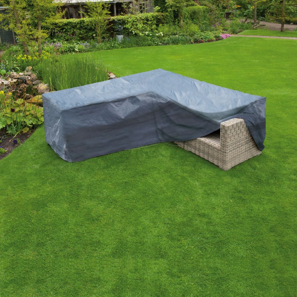 Prírodný obal na záhradný nábytok v tvare L 250x90x90 cm Obrázok produktu 