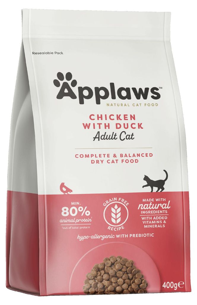 APPLAWS Adult Kurczak z kaczką - sucha karma dla kotów - Zdjęcie produktu 