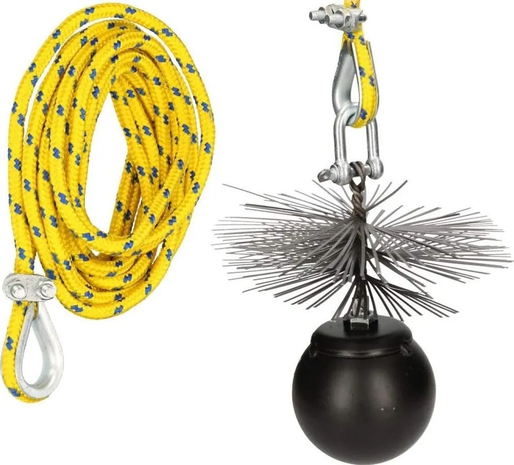 Kit Spazzacamino KOTARBAU® 120 mm - 8 Metri di Efficienza in Acciaio