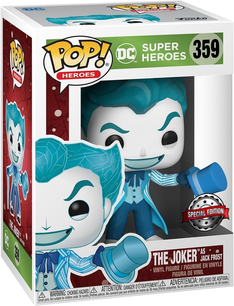 DC Super Heroes - The Joker as Jack Frost 359 Special Edition - Funko Pop! - Vinyl Figur