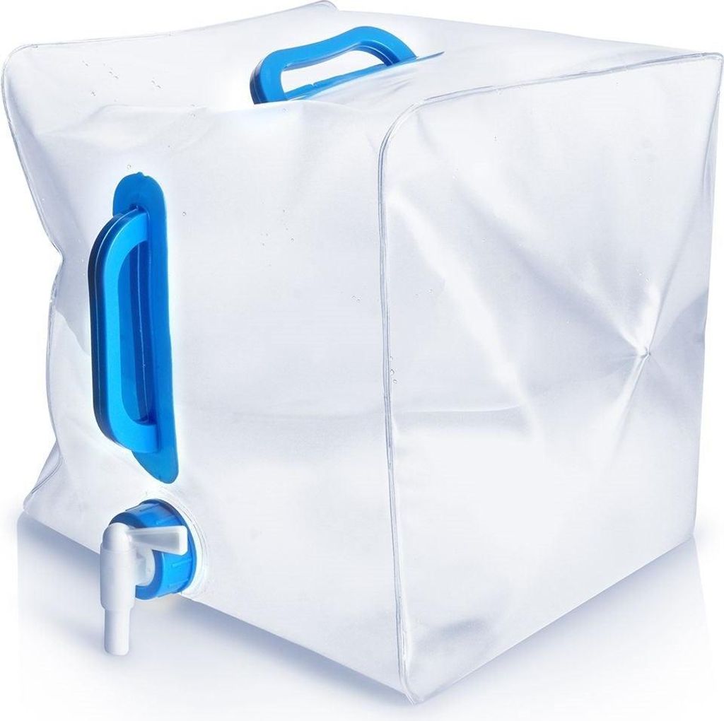 Réservoir d'eau pliable avec robinet pour les aventures en Image du produit 
