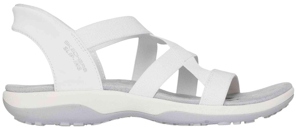 Skechers Reggae Slim Stretch Flex Weiß WHT Größe EU 41 Produktbild 
