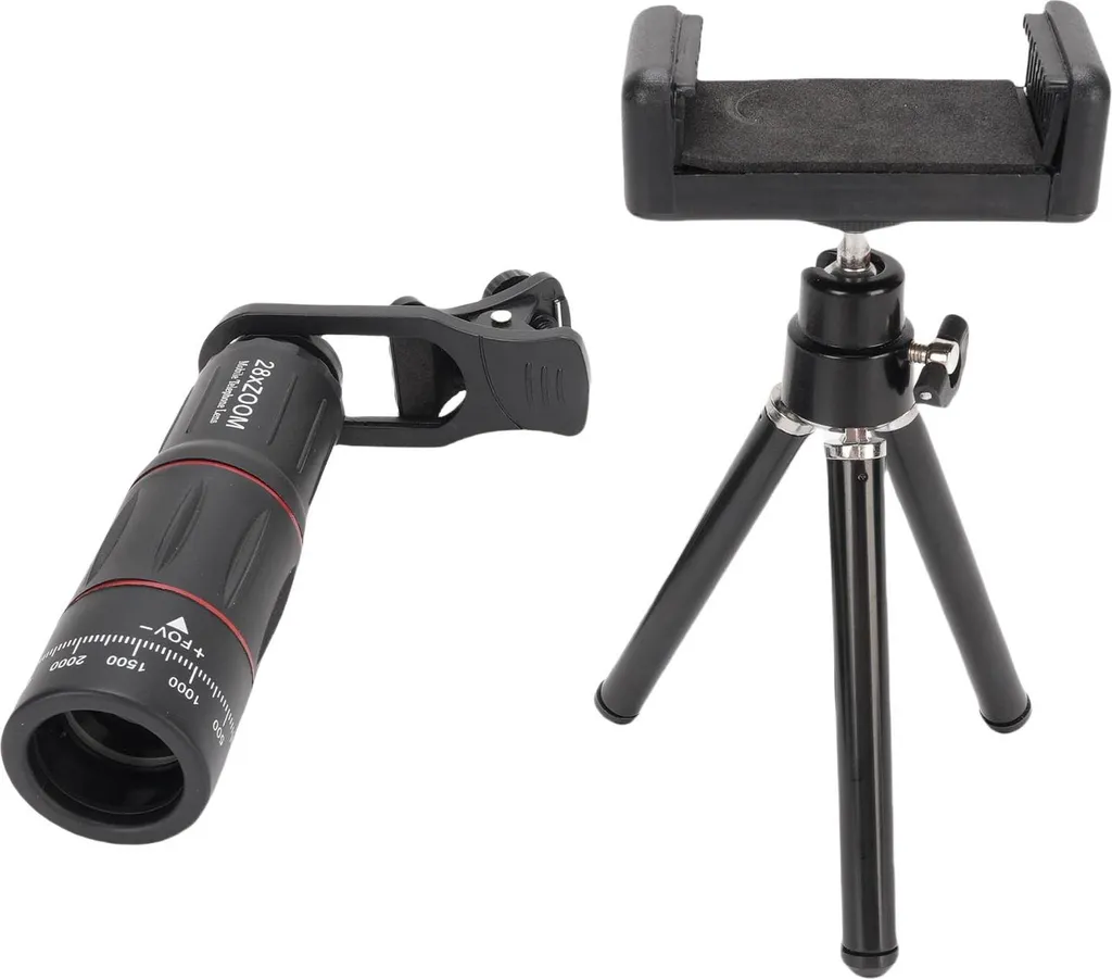 Set Lenti Smartphone per Content Creator 28x Zoom Fisheye Macro HD
