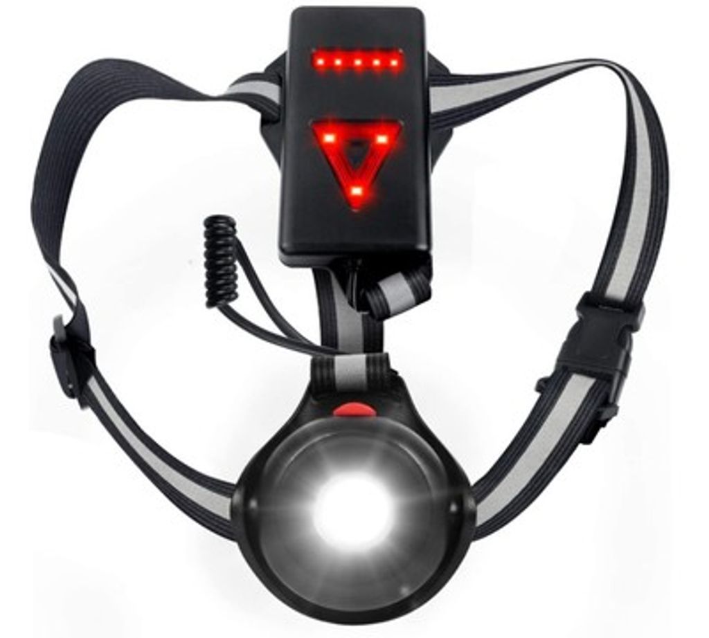 Lauflampe LED Brustlampe USB Aufladbare Lauflicht Sport Jogging Lampe Nachtlicht