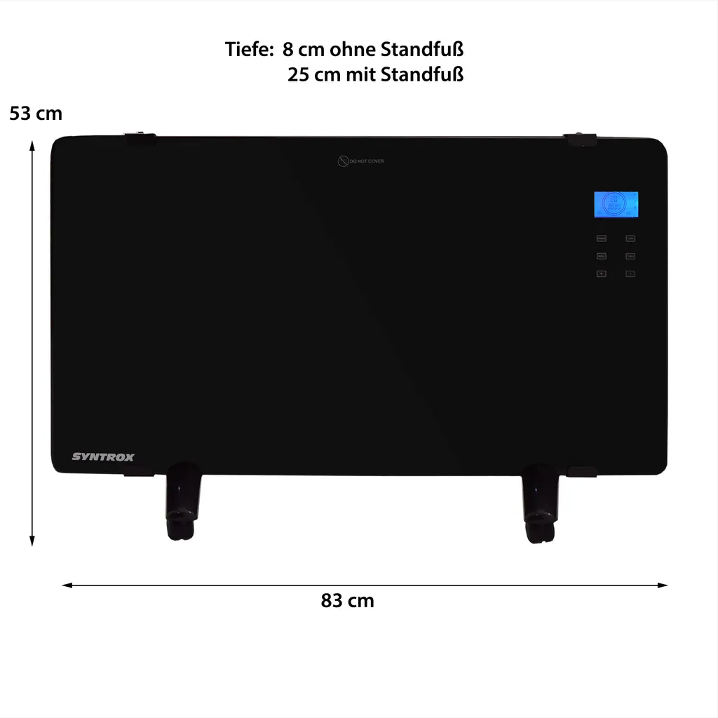 Chauffe-verre numérique avec écran tactile précis de 2400W - 11