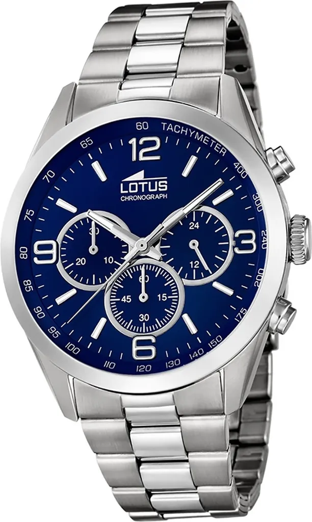 Montre Lotus 18152/4 Homme en Acier Inoxydable Argenté Quartz