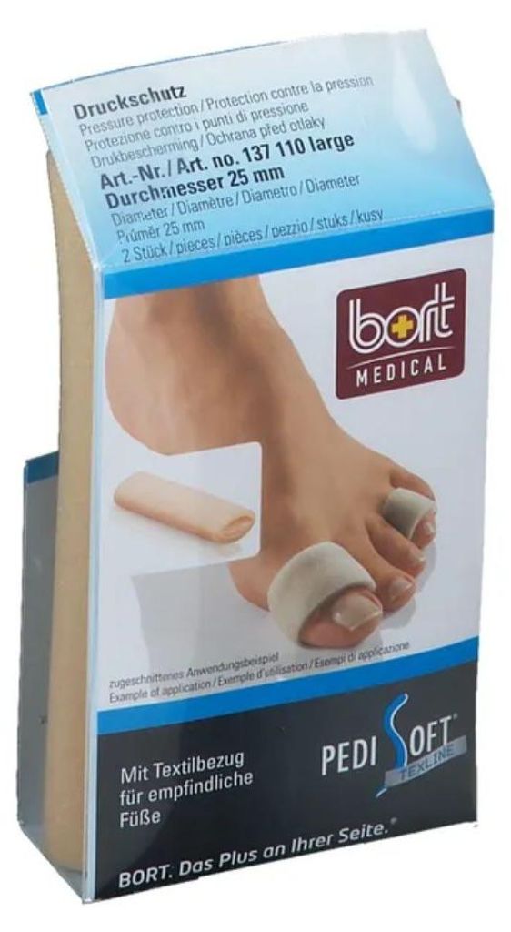 Bort PediSoft TexLine Druckschutz Gr. L, 1 St. Bandage