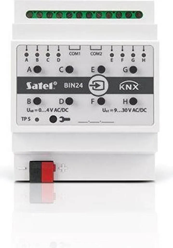 Satel KNX-BIN24 Actionneur Rail DIN 8 Canaux pour Domotique Intelligente