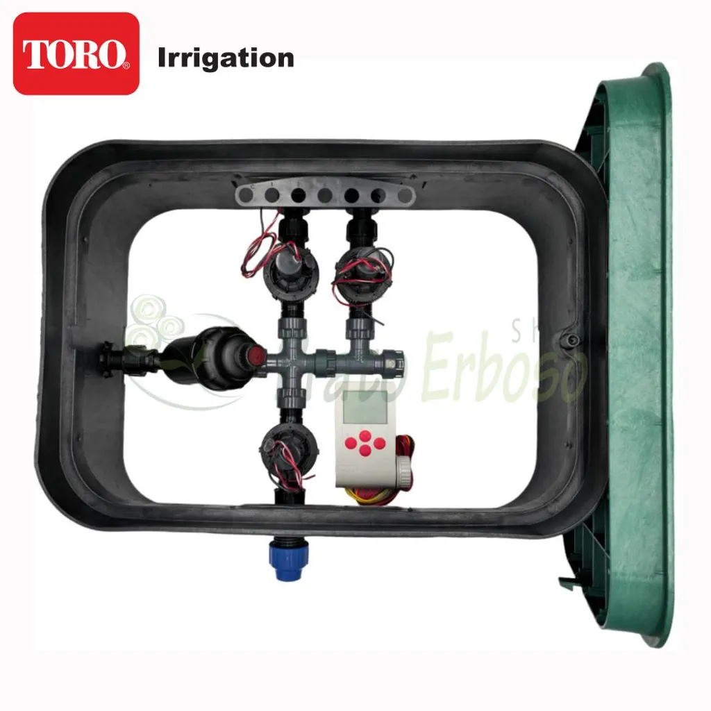 Kit arrosage automatique 3 secteurs 1" prêt à poser avec vannes Toro