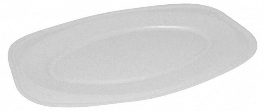 20x Servierteller Party-Platte oval weiß  45 x 30,5 cm Produktbild 