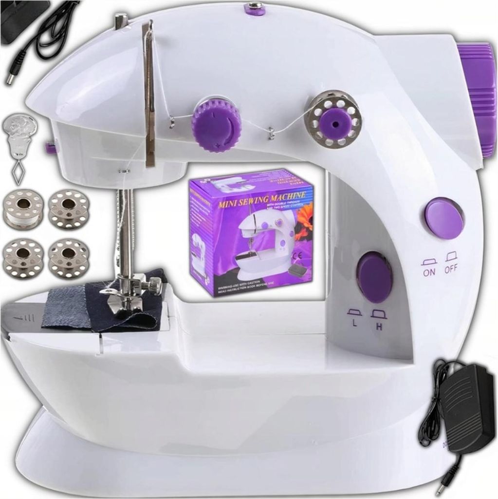 Mini-Nähmaschine mit LED-Hintergrundbeleuchtung, tragbar, 2 Produktbild 
