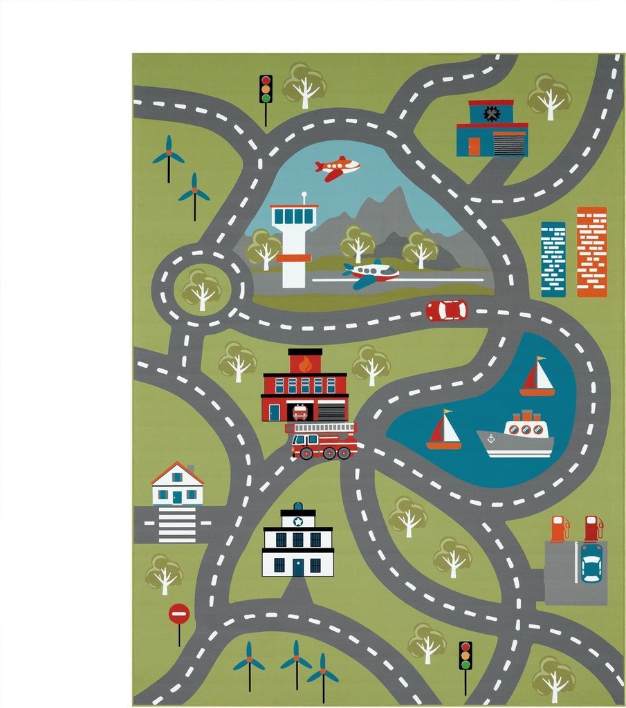 Kinder-Teppich, Spiel-Teppich Für Kinderzimmer, Mit Produktbild 9