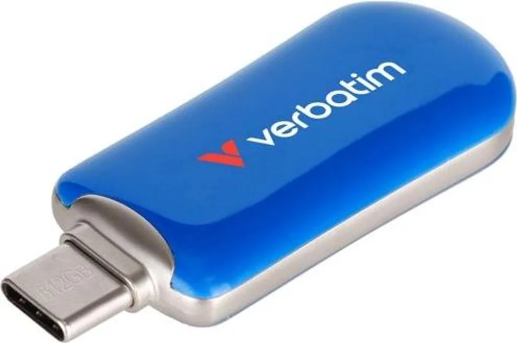 Verbatim 30235 Unità Flash USB-C 512GB | Storage Professionale Blu