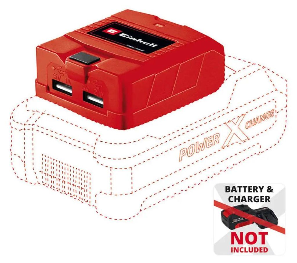 Einhell Power X-Change USB-Akku-Adapter TE-CP 18 Li Produktbild 