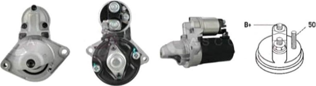 CASCO CST10251AS Starter Anlasser 1,10kW für OPEL Corsa D Schrägheck (S07) 12V