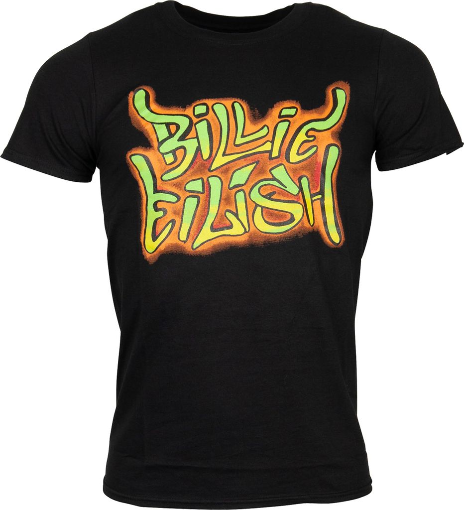Billie Eilish - T-Shirt für Herren/Damen Uni RO6402 (L) (Schwarz)