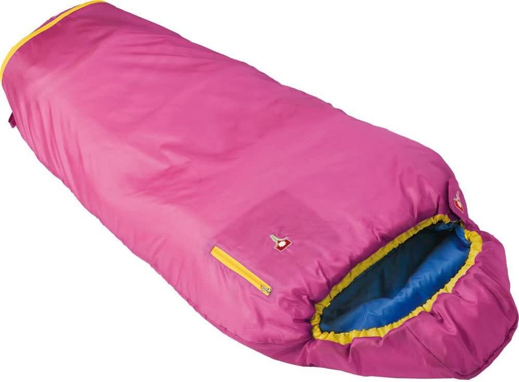 Grüezi+Bag | Mitwachsender Kinderschlafsack | Kids Grow Colorful | flexible Anpassung | kompakt und leicht | Farbe: Rose