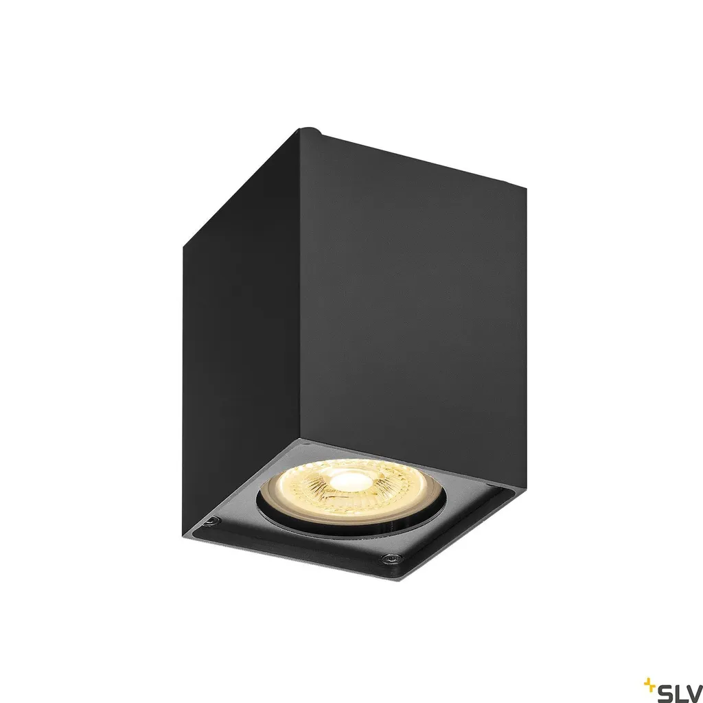 Spot de plafond cubique Altra Dice CL-1 noir mat GU10 design moderne