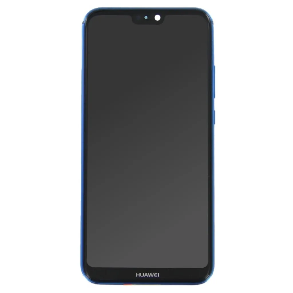 Écran LCD Huawei P20 Lite 2018 Cadre Bleu Tactile Haute Qualité